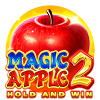 Magic Apple 2 o‘yin logotipi va qal’a uslubidagi Castle Scatter dizayni